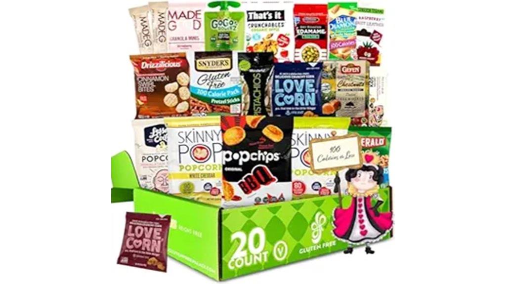 gluten free 100 calorie snacks
