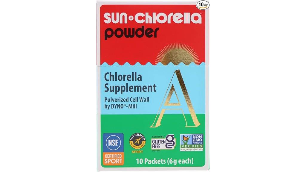 green algae supplement benefits