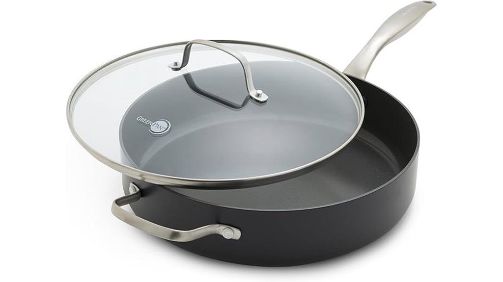 greenpan 5qt saut pan