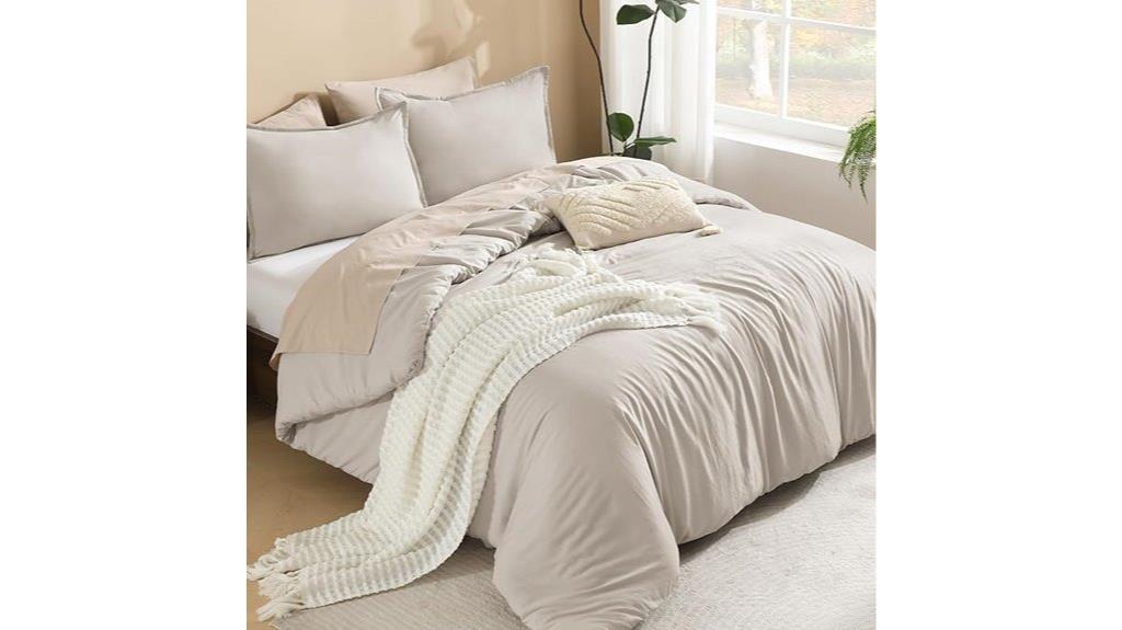 grey queen bedding set
