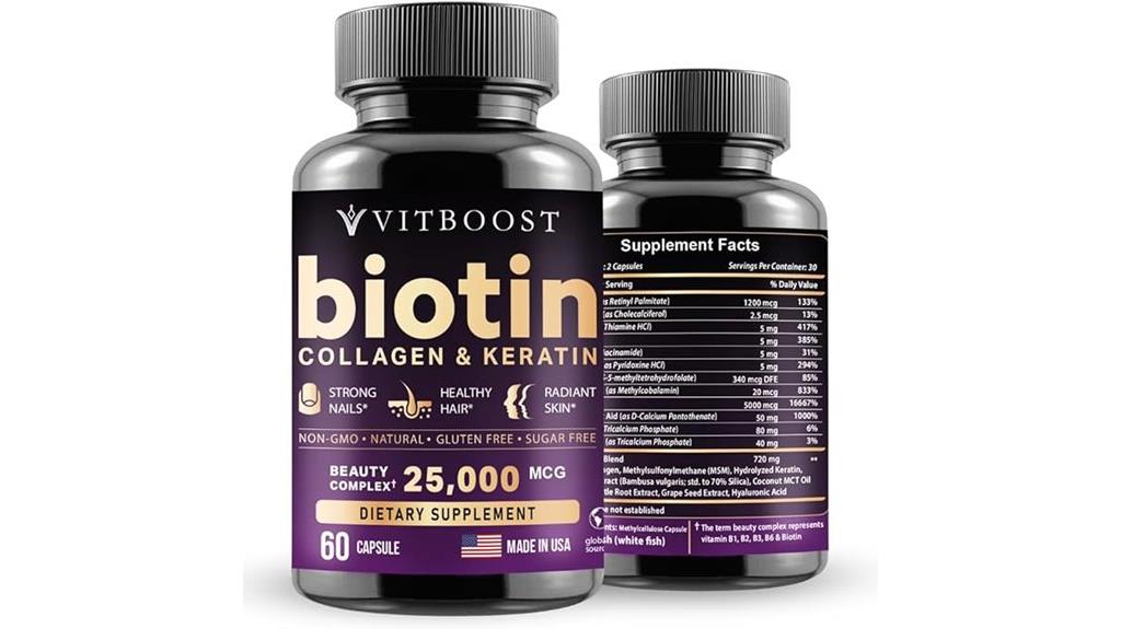 hair growth supplement capsules