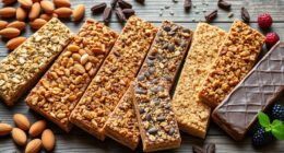 healthy low sugar protein bars