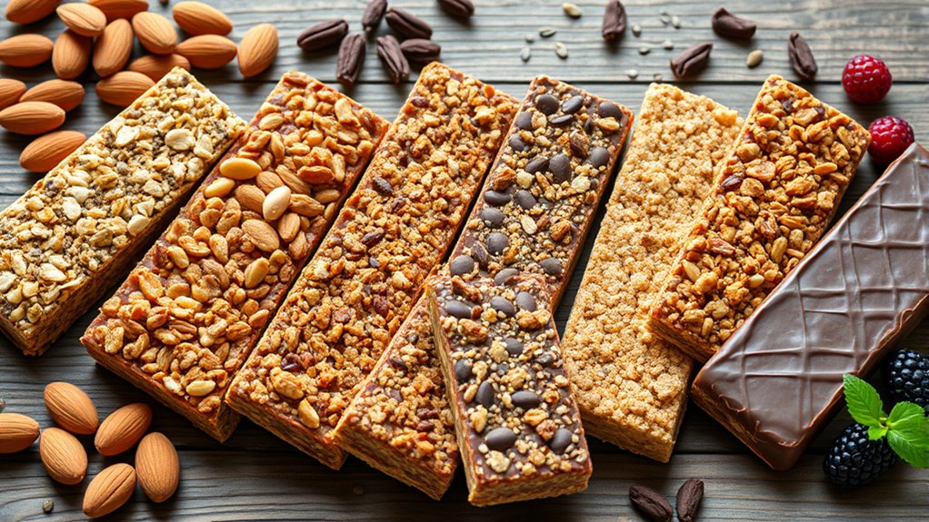 healthy low sugar protein bars