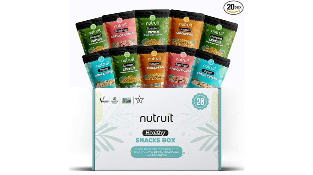 healthy mini snack variety