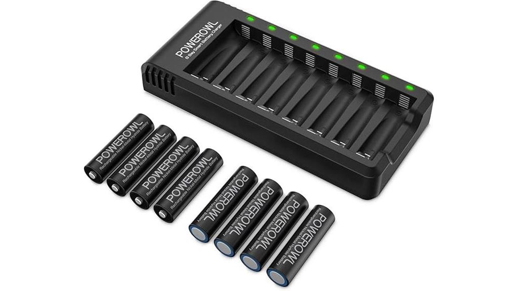 high capacity rechargeable aa batteries