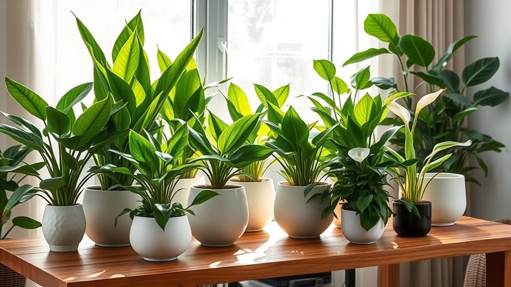 indoor air purifying plant kits