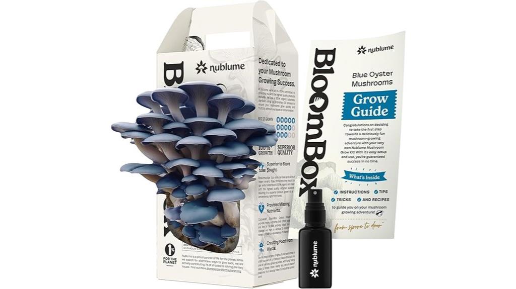 indoor blue oyster kit