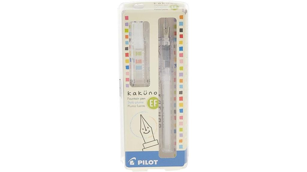 kakuno clear barrel pen