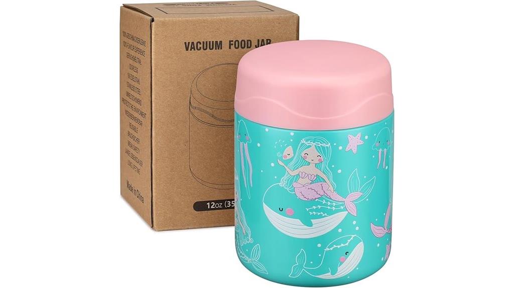 kids 12oz stainless food jar