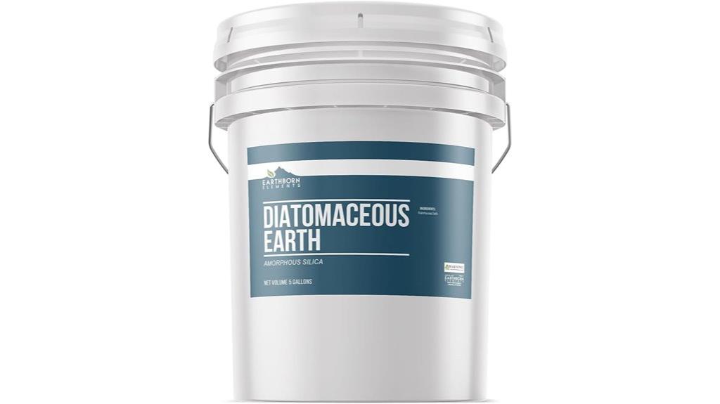 large 5 gallon diatomaceous earth