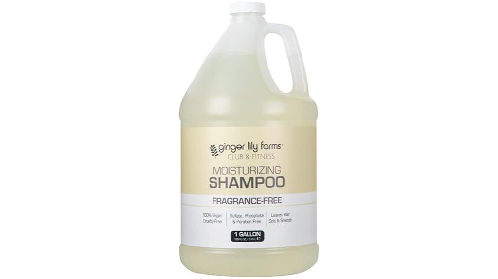 large bottle versatile shampoo