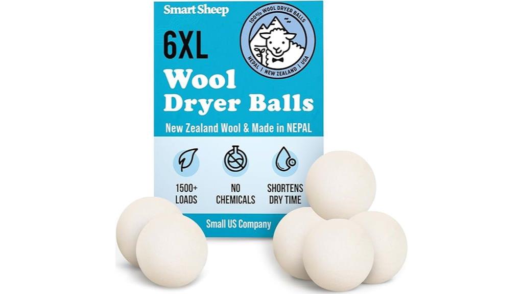 large pack of wool dryer balls