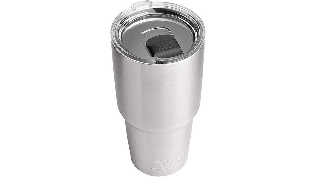 large stainless steel tumbler