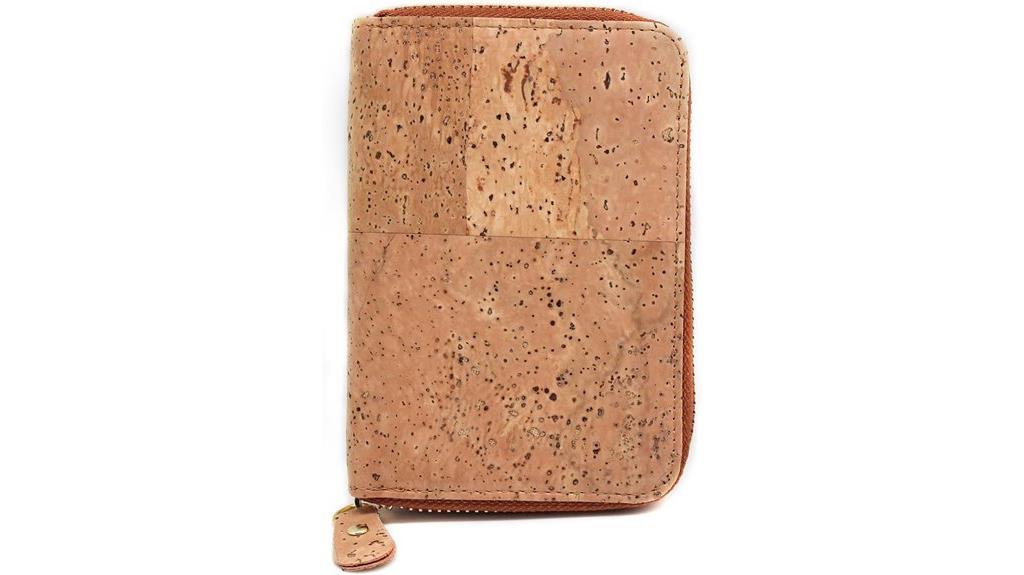 leather bifold wallet with coin pocket