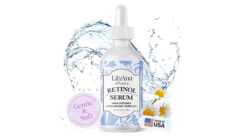 lilyana retinol face serum