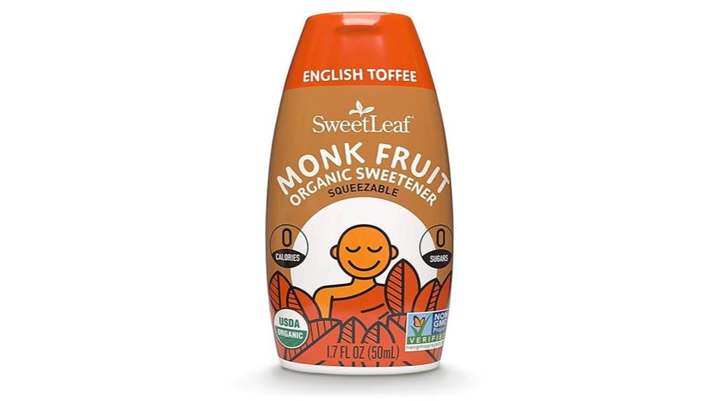 liquid monk fruit sweetener