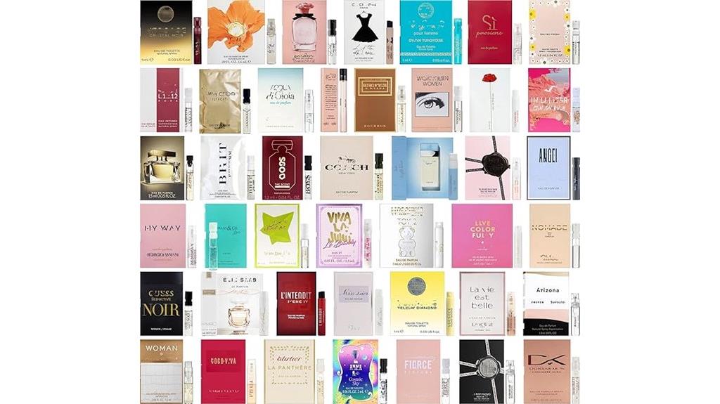 luxury women s fragrance sampler
