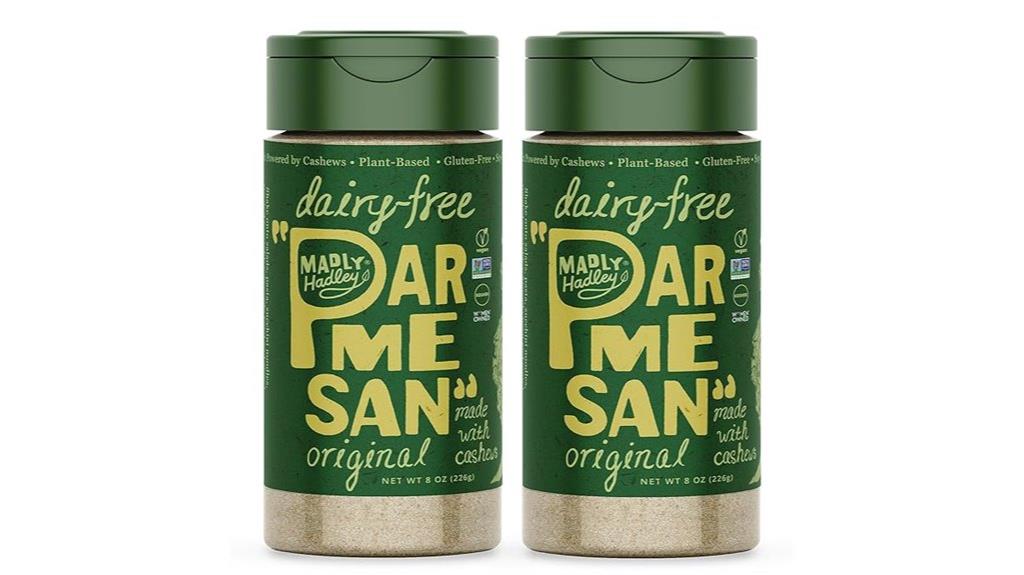 madly hadley vegan parmesan