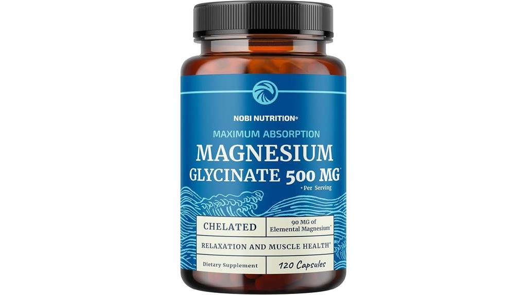 magnesium glycinate 120 capsules