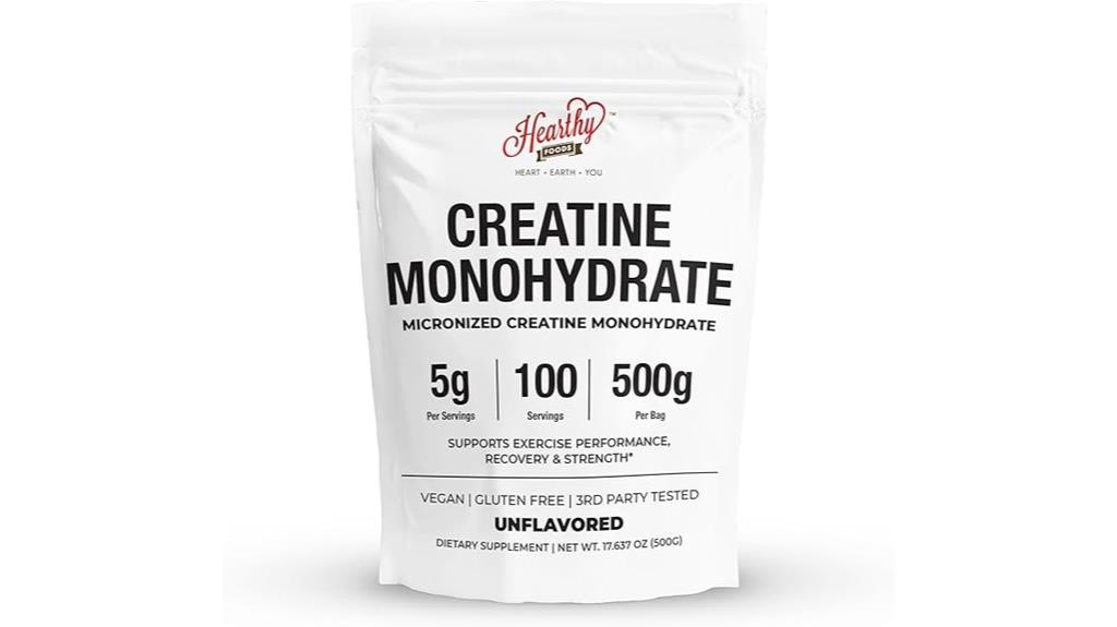 micronized creatine monohydrate powder