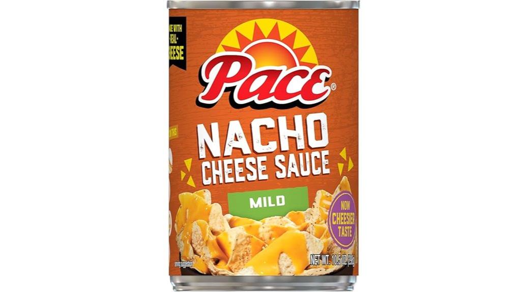 mild nacho cheese can