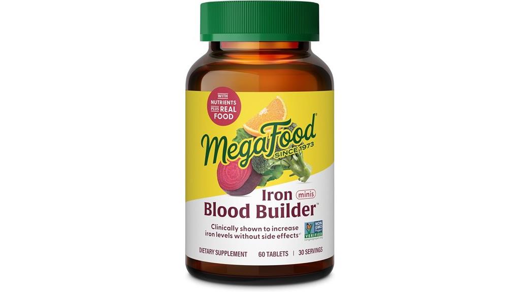 mini iron supplement tablets