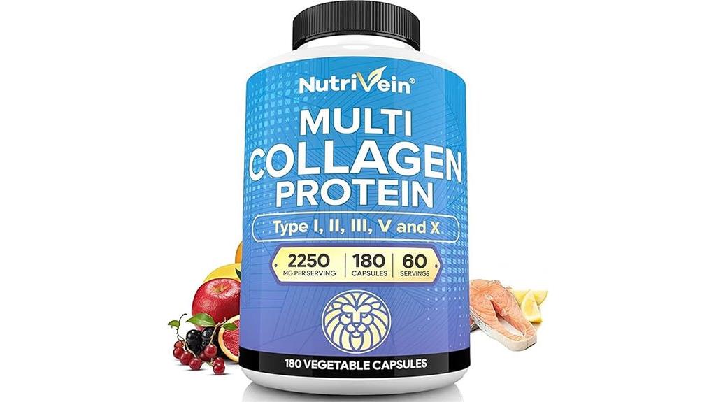 multi collagen pills pack