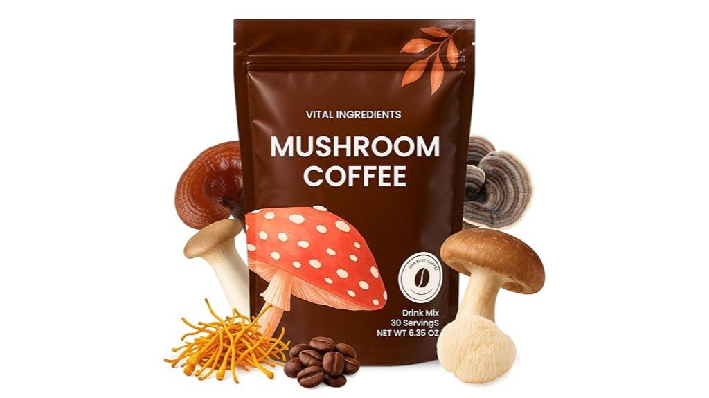 mushroom coffee with mct