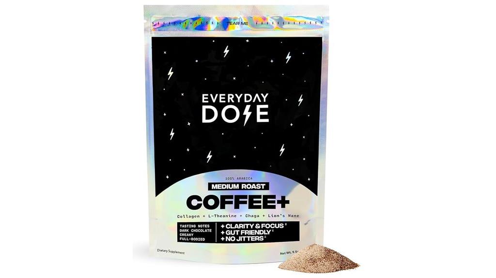 mushroom collagen coffee supplement