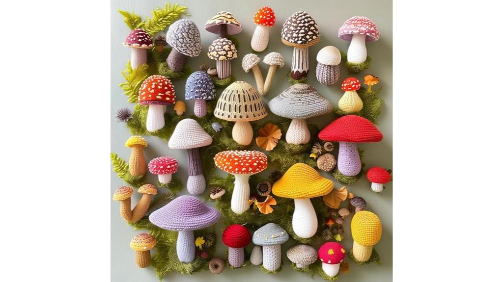 mushroom themed 1000 piece puzzle
