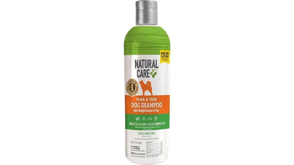 natural dog flea shampoo