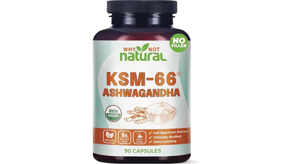 natural organic ashwagandha capsules