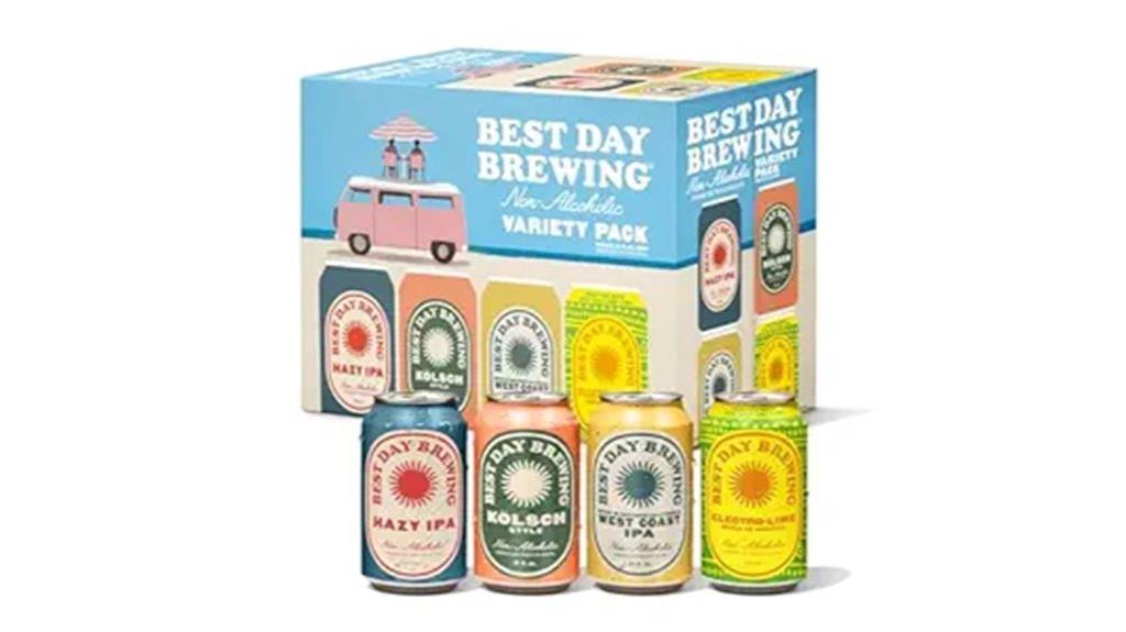non alcoholic beer variety