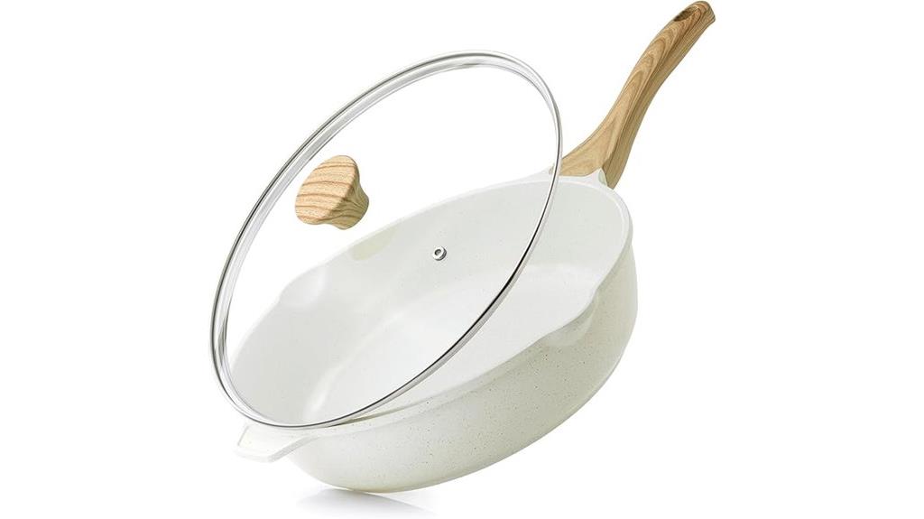 nonstick ceramic saute pan