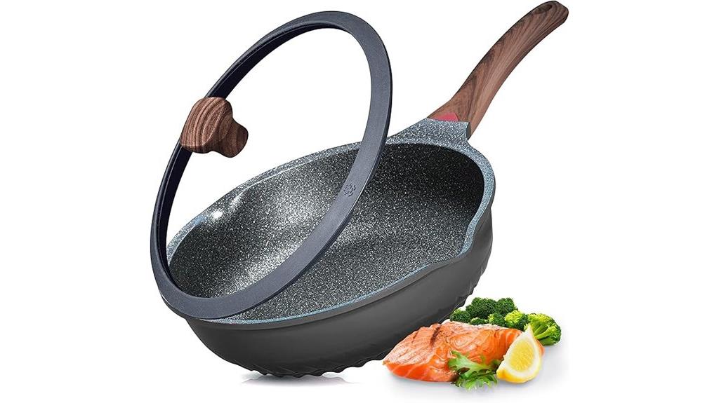 nonstick frying pan lid