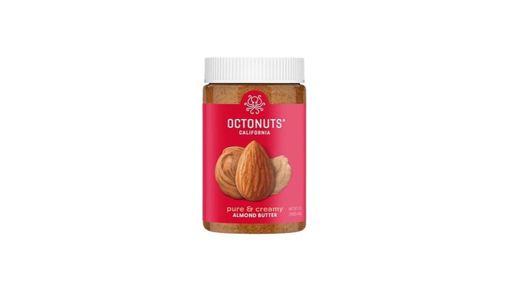 octonuts dry roasted almond butter