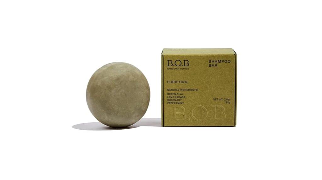 oily hair shampoo bar