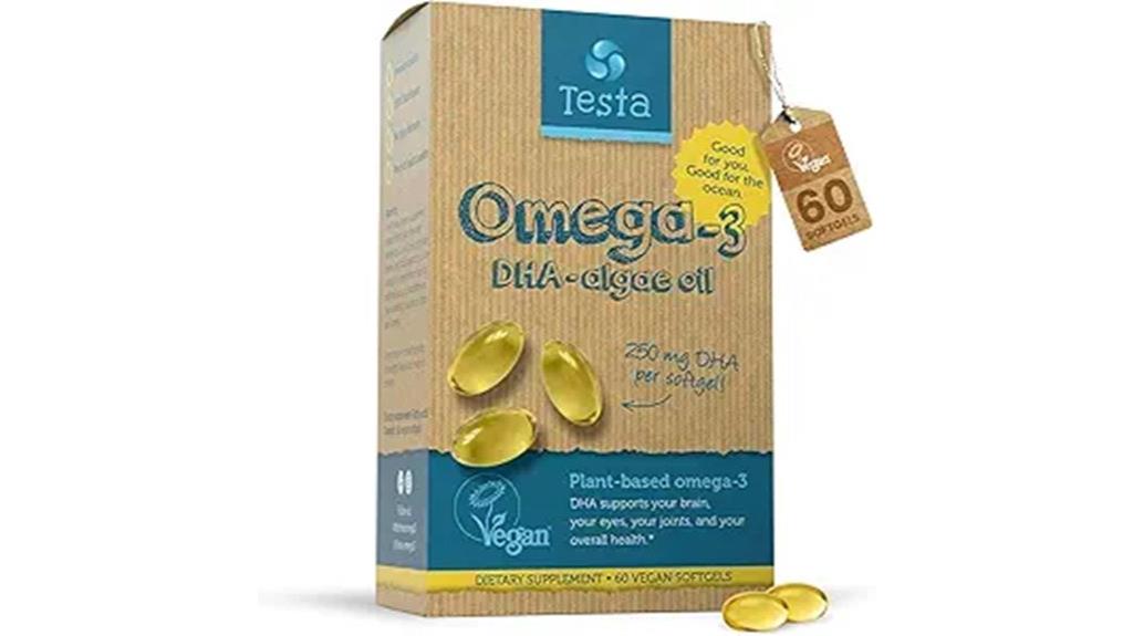 omega 3 algae oil supplement