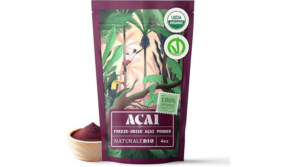 organic acai powder 4oz