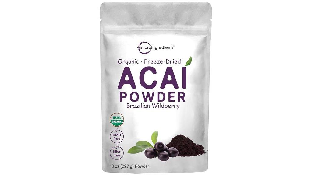 organic acai powder 8oz