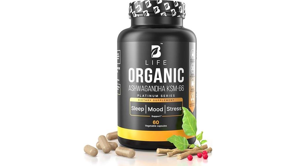 organic ashwagandha vegan capsules