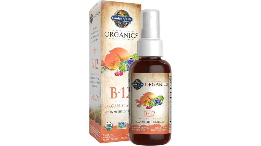 organic b12 liquid supplement