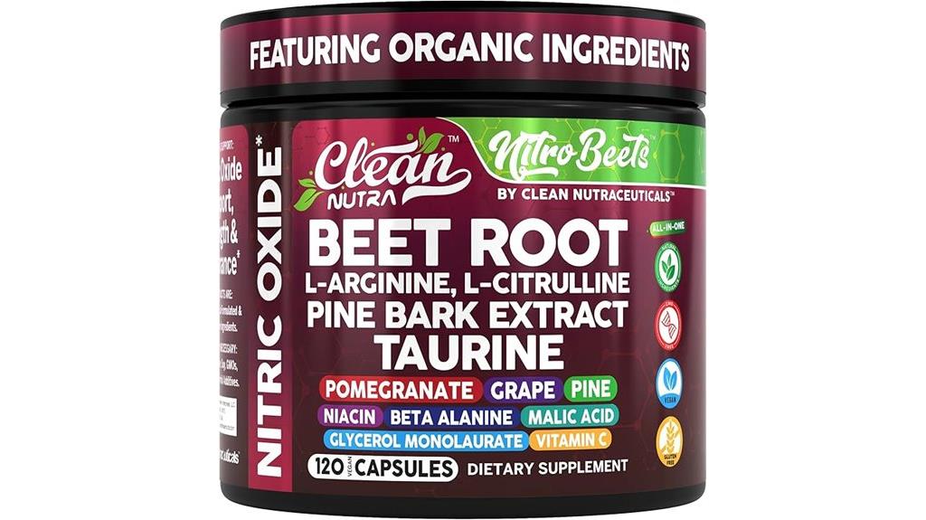 organic beet root capsules