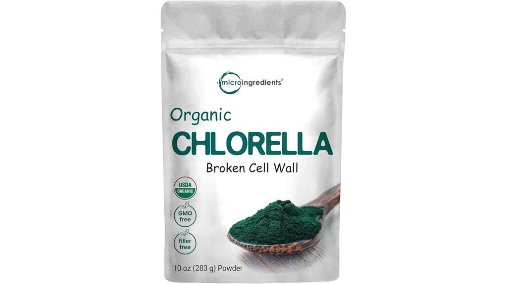 organic chlorella powder 10oz