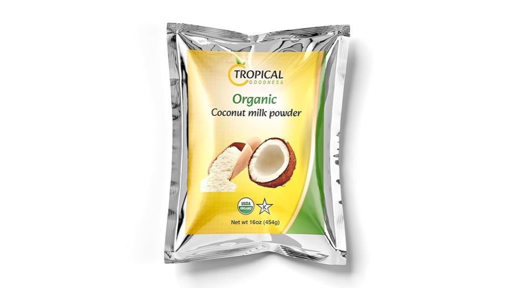 organic coconut milk powder