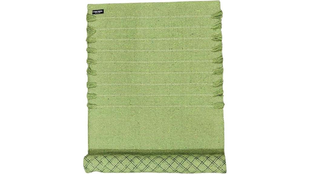 organic cotton non slip mat