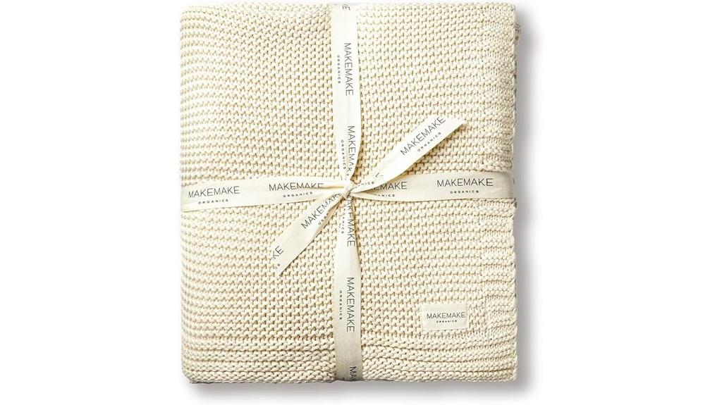 organic cozy blanket