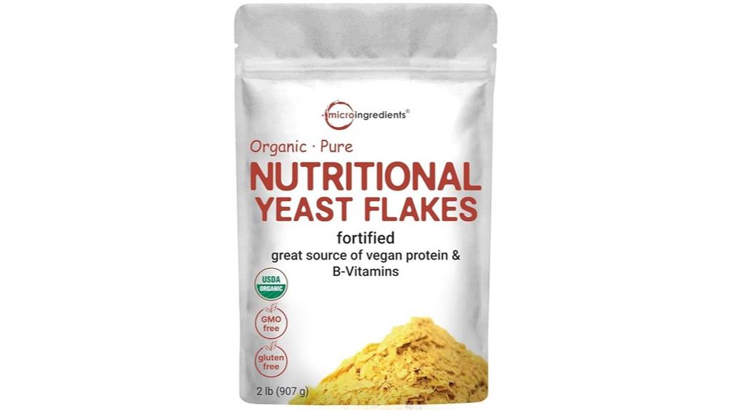 organic fortified nutritional yeast