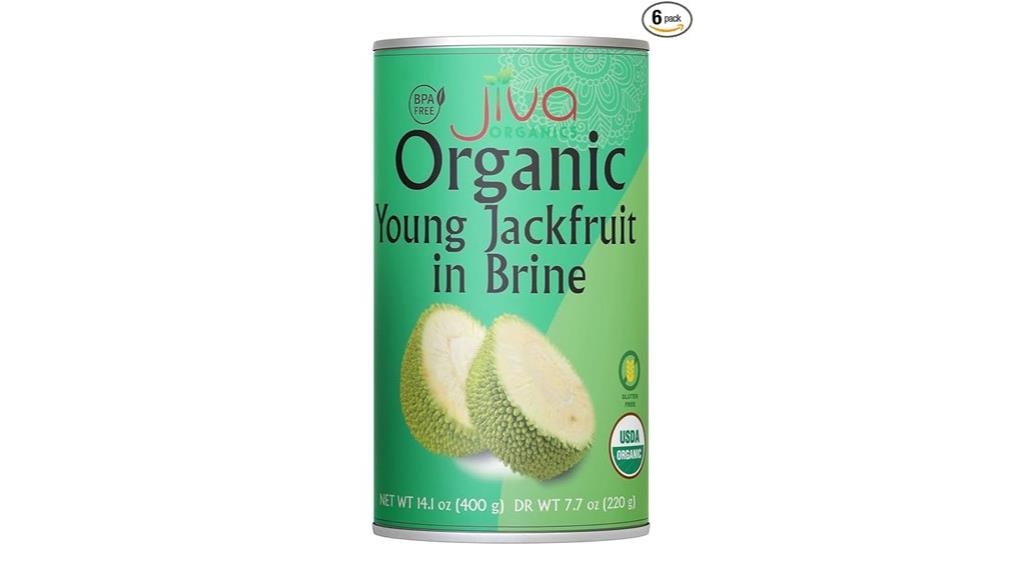 organic green jackfruit pack