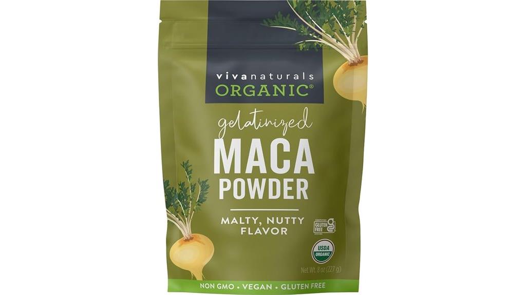 organic maca powder supplement